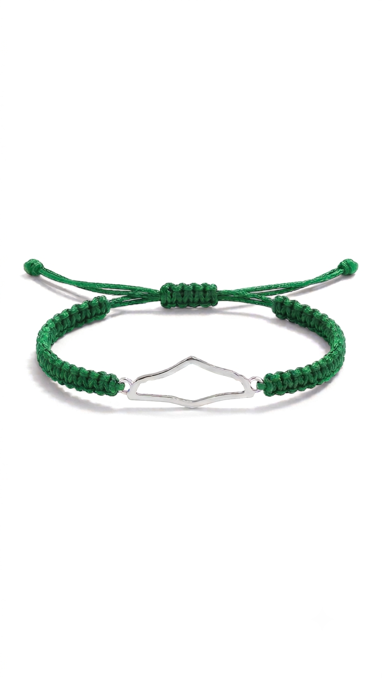 Palestine Map Outline Bracelet