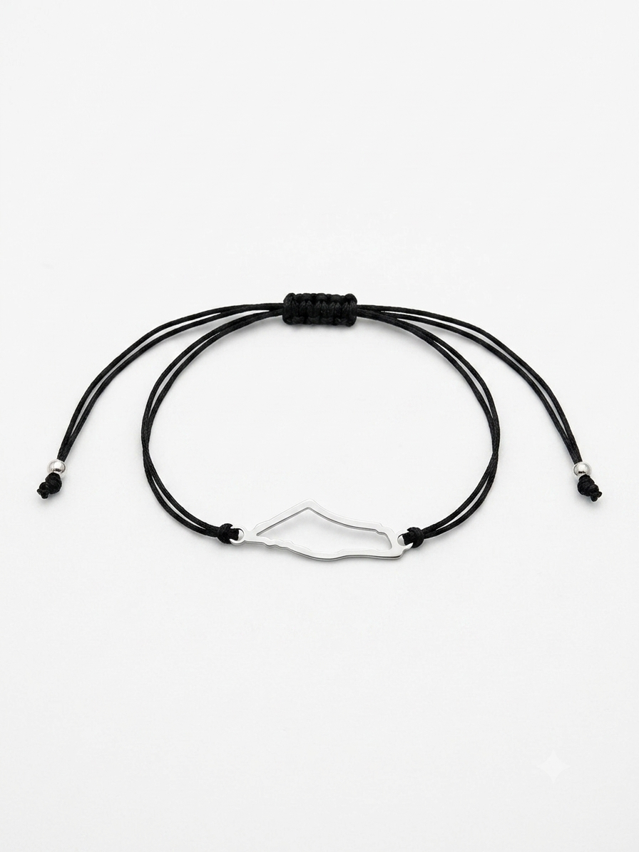 Palestine Outline Bracelet