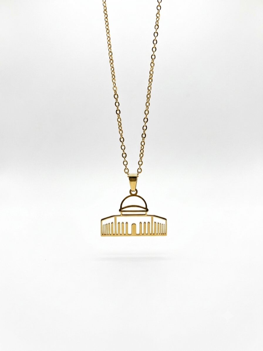 Al-Aqsa Necklace (Gold-plated)