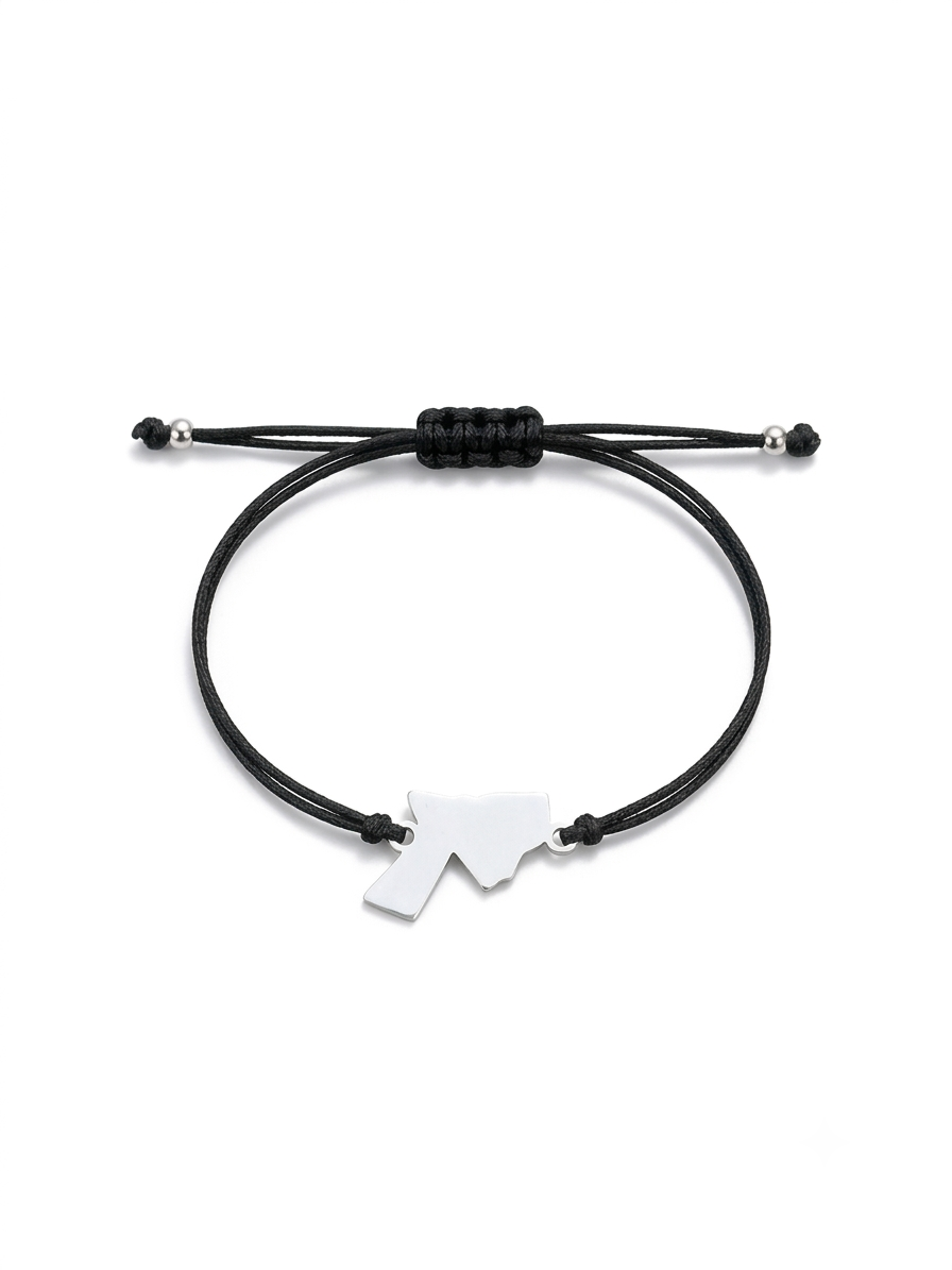 Jordanian Map Bracelet
