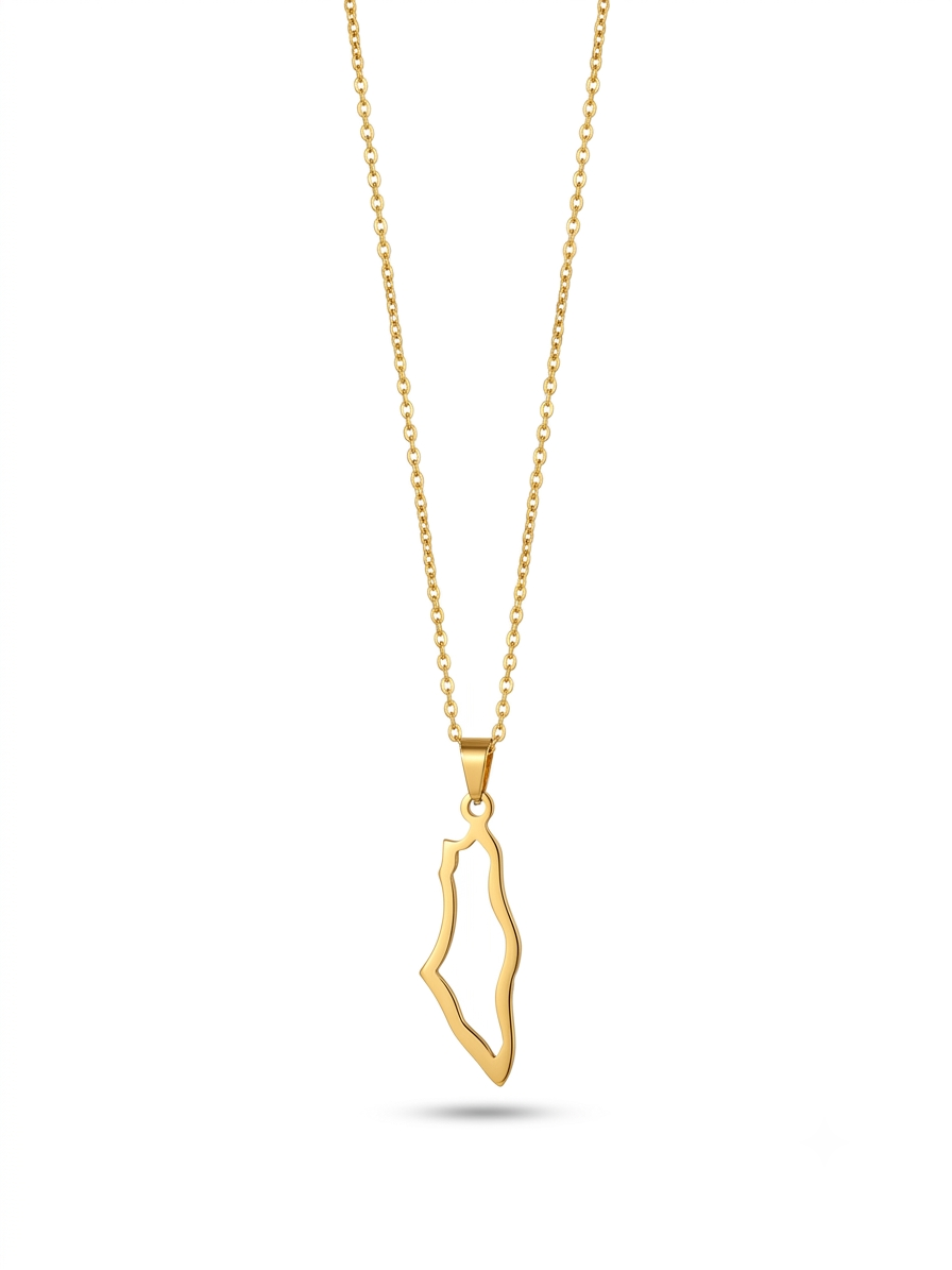 Palestine Necklace (Gold-plated)