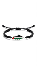 Palestine Map Bracelet