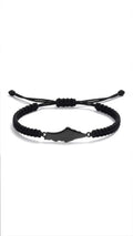 Palestine Map Bracelet (Full Black)