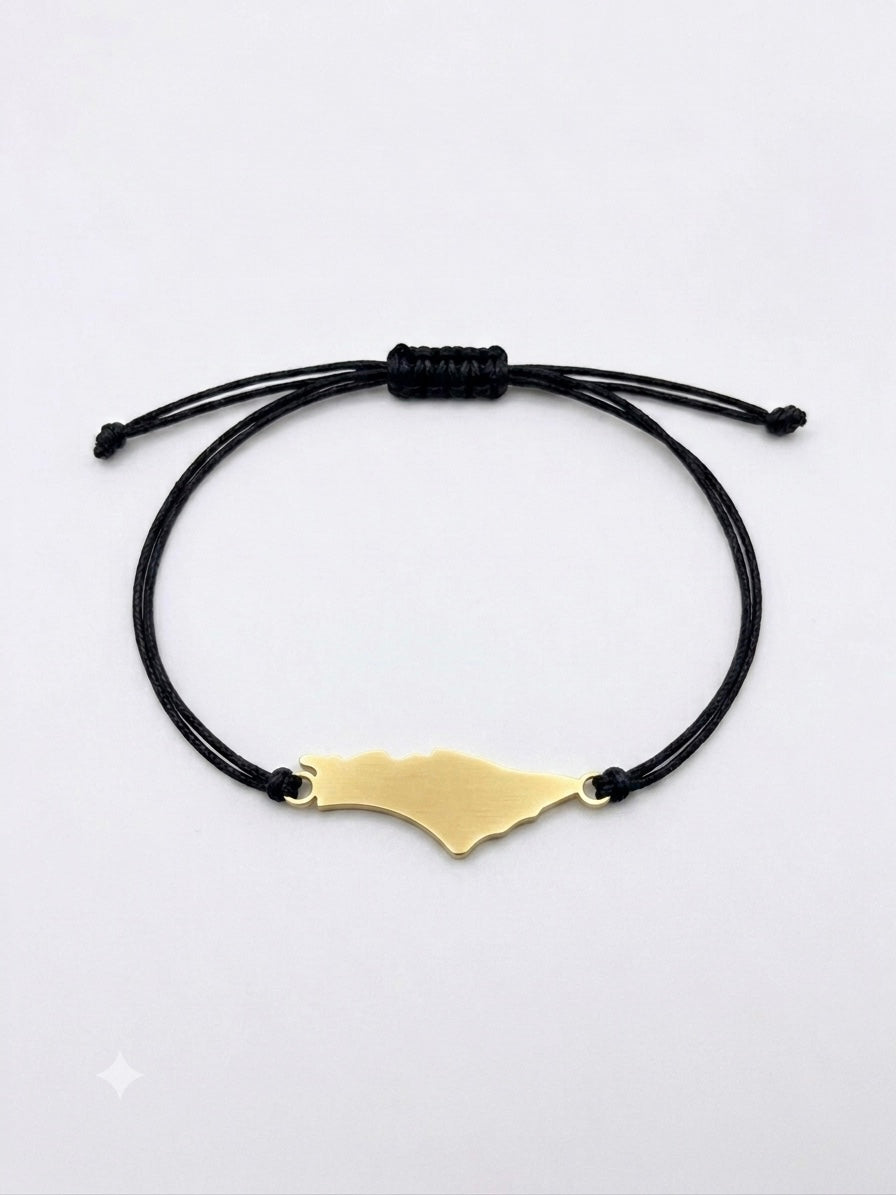 Palestine Bracelet (Gold Pendant)