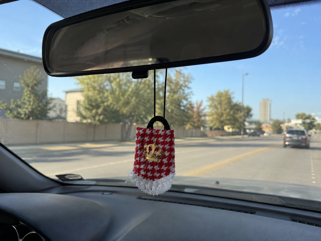 Jordanian Shemagh Car Hanger
