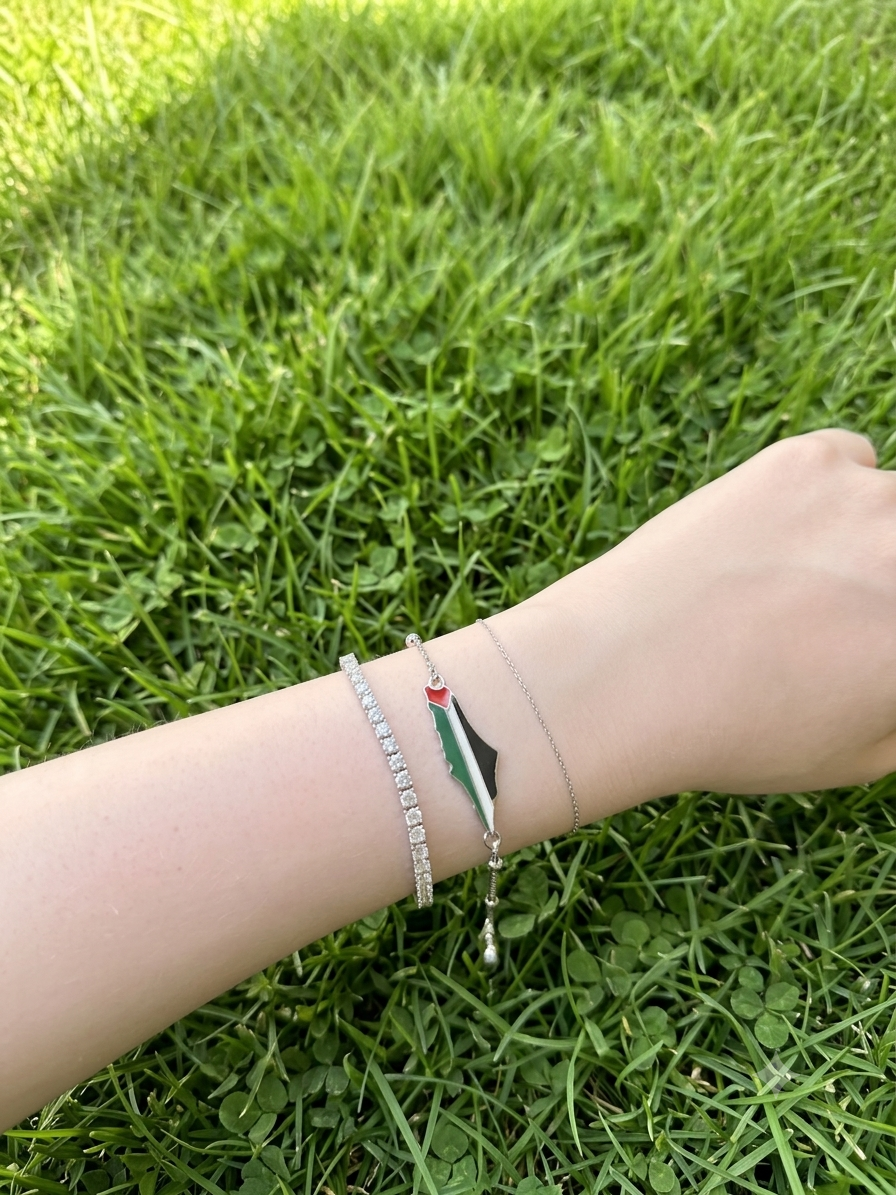 Palestine Flag Bracelet