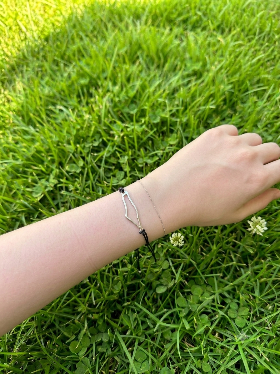 Palestine Outline Bracelet