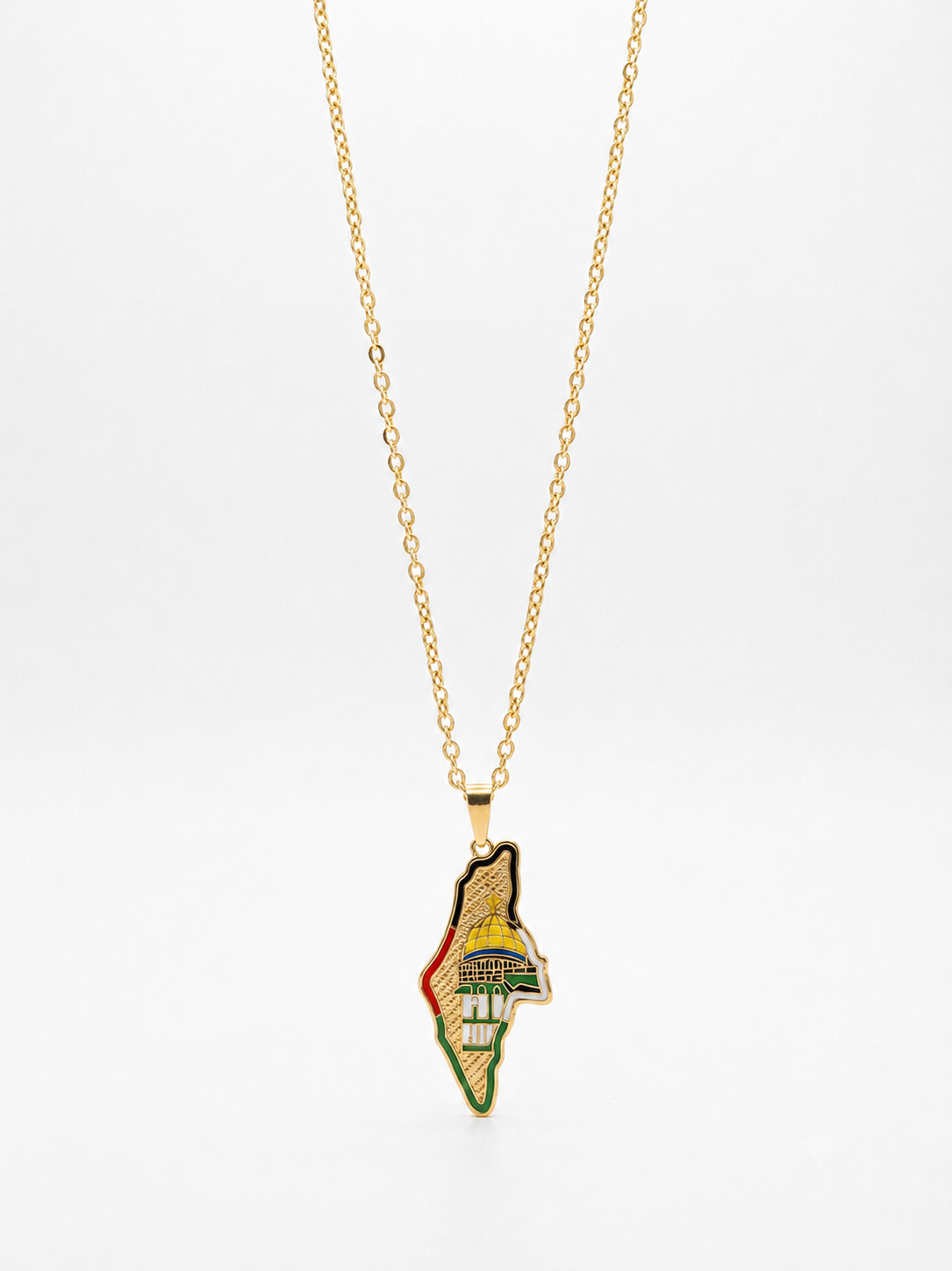 Palestine Necklace (Gold-plated)